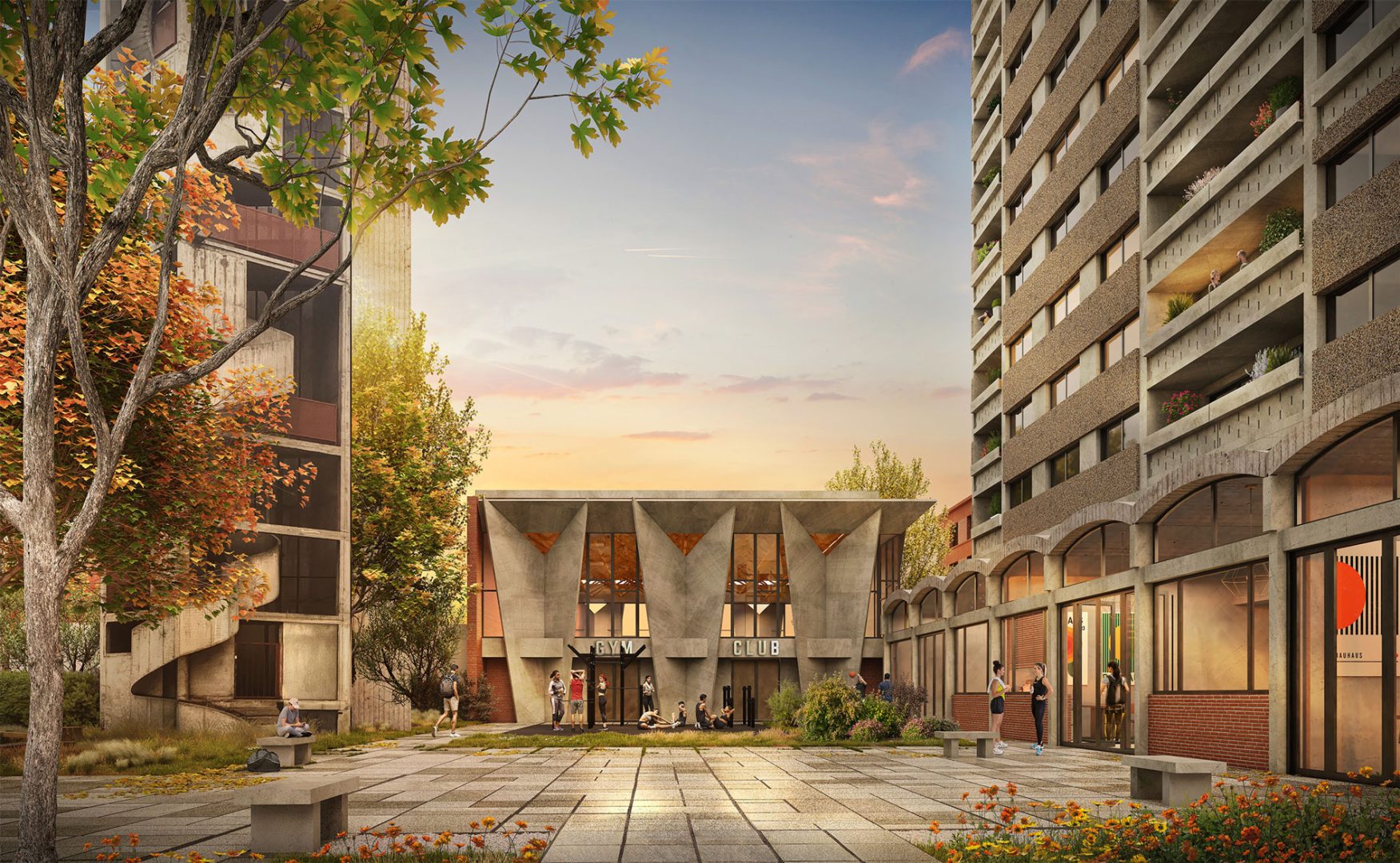 Habiter dans le centre de Toulouse au sein du programme Caserne Jacques Vion